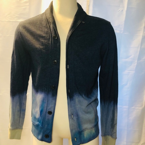 1 of one ♥️Hand tie-dyed ombré cardigan SM one of a kind - Picture 5 of 10